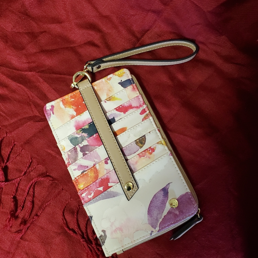 Kate Landry credit card wristlet